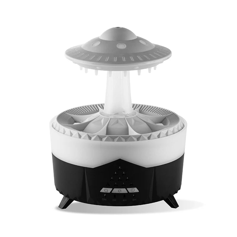 RAINFLOW Ultrasonic Humidifier - Rain Cloud Diffuser with LEDS & Remote
